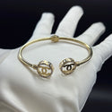 New Gold 14K Channel Bracelet