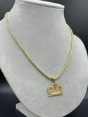 New Ice Chain 14k With Last Supper Pendant by G.O™