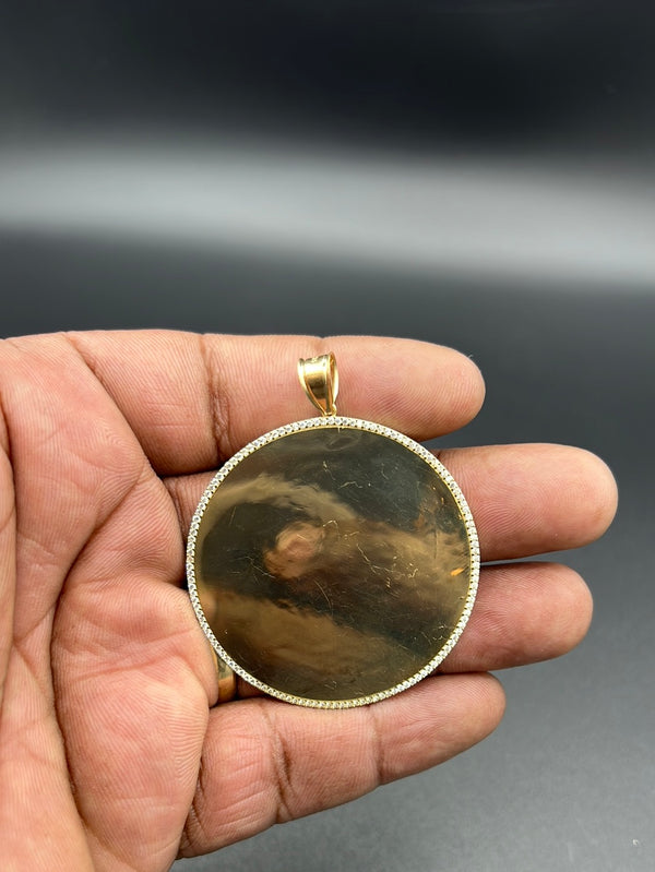 New Gold 14K Photo pendant