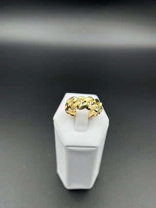 New Gold 14K Cuban Ring  by GO™