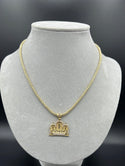 New Ice Chain 14k With Last Supper Pendant by G.O™