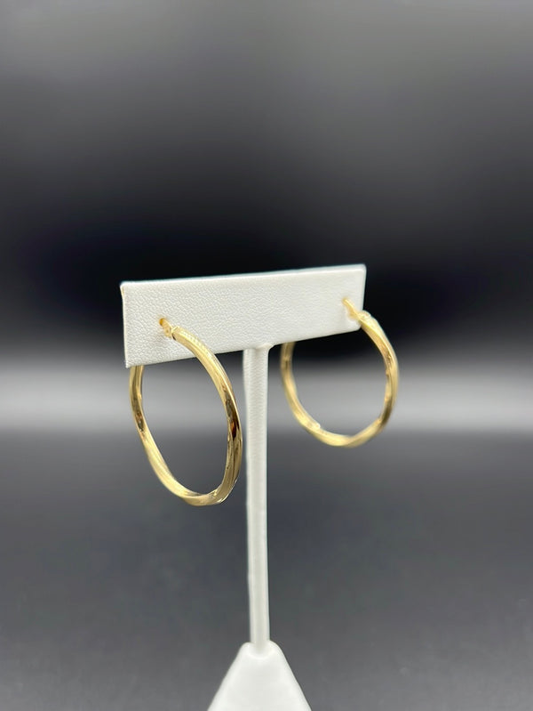 New Gold 14k Hoops