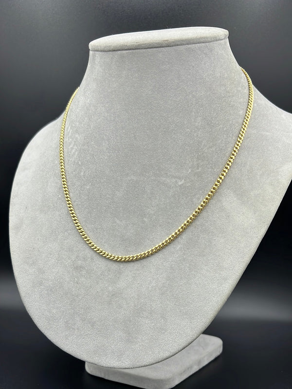 New Gold 14K Hollow Miami Cuban  Chain by GO™