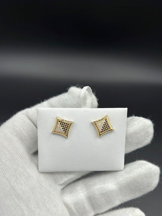 New Gold 14k Earring on Cz Stones by GO™