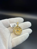 New Gold 14k Versace VS1 Diamonds 💎 Pendant