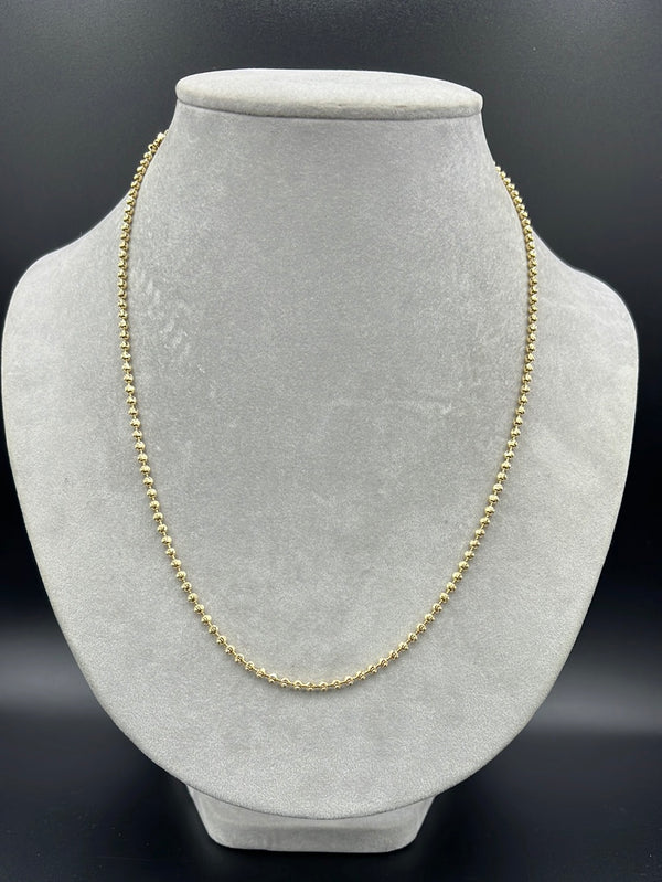 New Gold 14K Moon Cut Chain by GO™