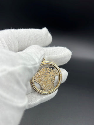 New Gold 14K Versace Pendant by GO™