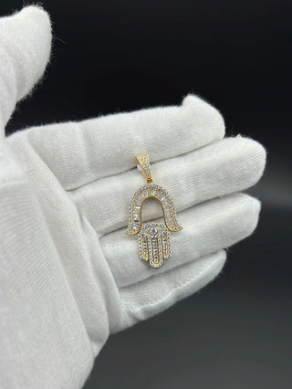 New Gold 14K Hamsa Pendant by GO™