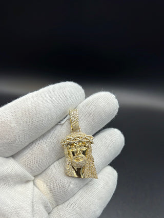 New Gold 14k Jesus VS1 Diamonds 💎 Pendant