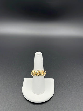 New Gold 14K Solid Cuban Ring  by GO™