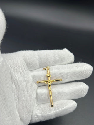 New Gold 14K Cross Pendant by GO™